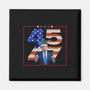 Lustiger Qr Präsident Trump Tanz Code (auf Byck) 8 Magnet