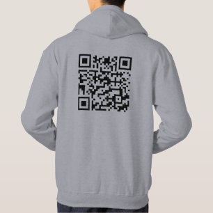 Lustiger QR-Präsident Trump Tanz Code (auf der Rüc Hoodie