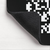 Lustiger Qr Sei kein kleiner Btch Code Sagen Zitat Mousepad (Ecke)