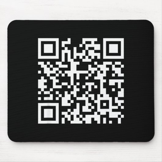 Lustiger Qr Sei kein kleiner Btch Code Sagen Zitat Mousepad (Vorne)