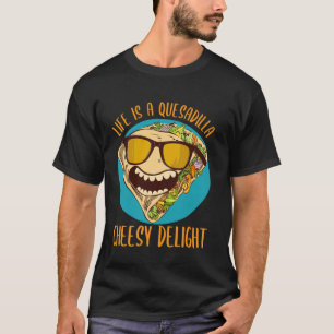 Lustiger Quesadilla-Wortwitz 5. Mai Mexikanisches  T-Shirt
