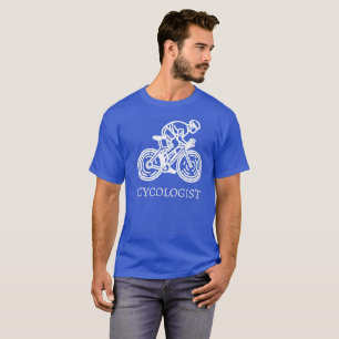 Lustiger Radfahrer-T - Shirt