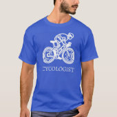 Lustiger Radfahrer-T - Shirt (Vorderseite)