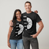 Lustiger Radfahrer T-Shirt (Unisex)