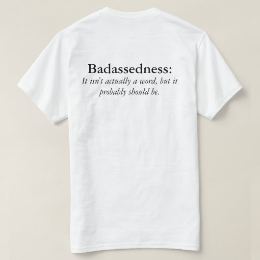 Lustiger Radfahrer-T - Shirt (Design Rückseite)