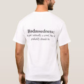 Lustiger Radfahrer-T - Shirt (Rückseite)