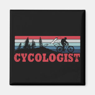 Lustiger Radfahrerruhestand - Cycologist Magnet