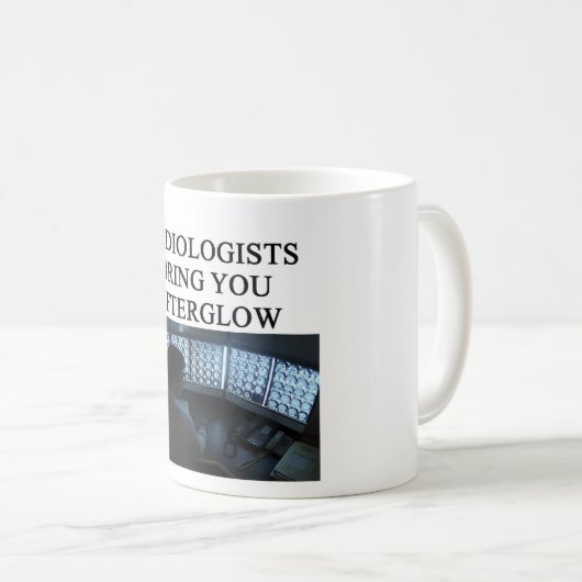 lustiger Radiologiewitz Kaffeetasse (VorderseiteRechts)