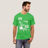 Lustiger Radunfall Mountainbiking FFShis wird T-Shirt (Vorne ganz)