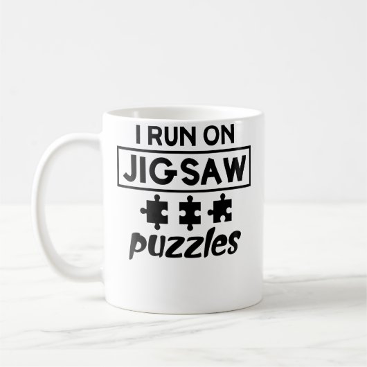 Lustiger Rätselfreund Kaffeetasse (Links)
