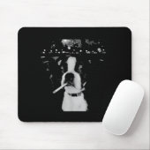 Lustiger rauchender Hund Meme  Mousepad (Mit Mouse)