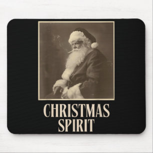 Lustiger rauchender Weihnachtsmann Weihnachten Sri Mousepad