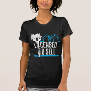 Lustiger Realtor genehmigt, um wirklichen T-Shirt