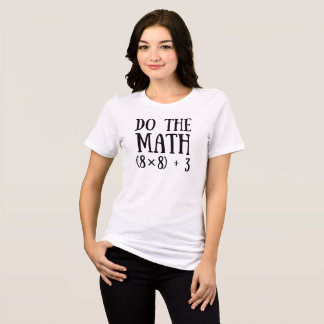 Lustiger Rechne Nach 67 Lehrer Sechs Sieben Famili Tri-Blend Shirt