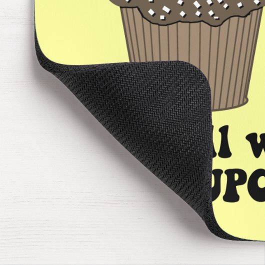 lustiger Rechtsassistent Mousepad (Ecke)