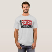Lustiger Redneck-Weihnachtswunsch von Bubba T-Shirt (Vorne ganz)