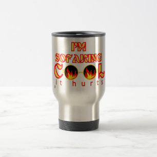 lustiger Reisekaffeemug    "SOFAKING COOL" Reisebecher