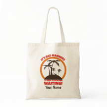Lustiger Reisetasche mit individuellem Namen, Ruck
