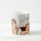 Lustiger Renaissance-Engel-Becher – Personalisiert Kaffeetasse (Mittel)