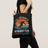 Lustiger Rentenplan Ski Ruhestand Tasche (Von Nahem)