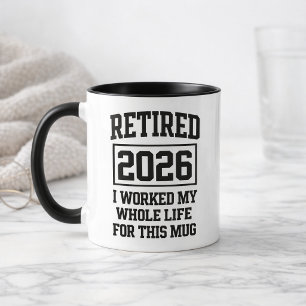 Lustiger Rentner 2026 Ich habe mein ganzes Leben d Tasse