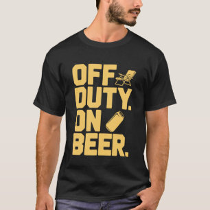 Lustiger Rentner Garten Ruhestand Bier Rente T-Shirt