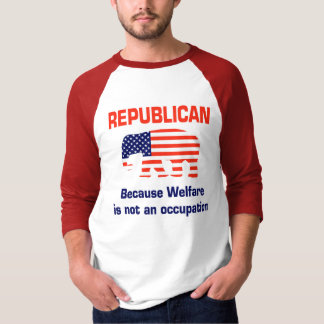 Lustiger Republikaner - Wohlfahrt T-Shirt