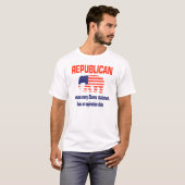 Lustiger republikanischer Obama T-Shirt (Vorne ganz)