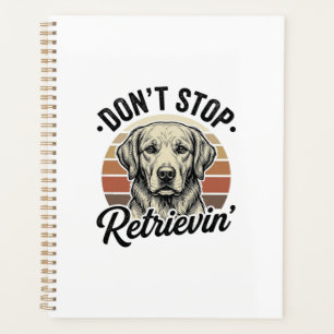 Lustiger Retriever Hund Vintage Gravur Grafik T-Sh Planer