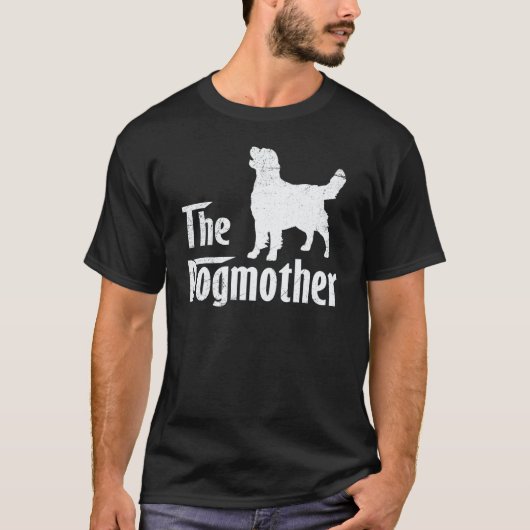 Lustiger Retriever Hundemutter Muttertag T-Shirt (Vorderseite)