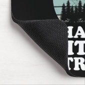 Lustiger Retro-Disc-Golf-Golfer Frisbee-Liebhaber Mousepad (Ecke)