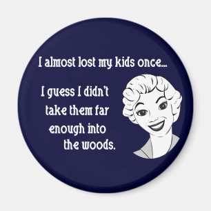 Lustiger Retro Mama-Magnet Magnet