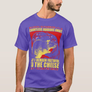 Lustiger Retro-Ratte Zahlreiche Schrecken warten J T-Shirt