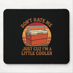 Lustiger Retro-Strand Sommer Camping Humor Seltsam Mousepad