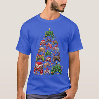Lustiger Retro-Weihnachts-Gaming-Controller Xmasre T-Shirt