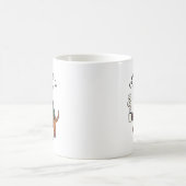 Lustiger Rhodesian Ridgeback Geschäftsanzug Kaffee Kaffeetasse (Mittel)