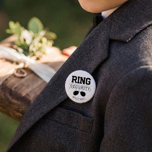 Lustiger Ring Sicherheits Hochzeitsgeschenk Kind Button
