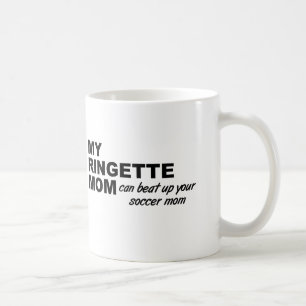 Lustiger Ringette-Mama-Becher Kaffeetasse