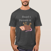 Lustiger Roadkill Opossum-T - Shirt (Vorderseite)
