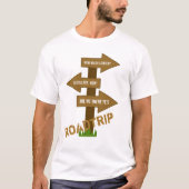 Lustiger Roadtrip kundengerechter T - Shirt (Vorderseite)