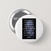 Lustiger Roboter Button (Vorne & Hinten)