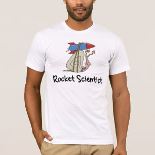 Lustiger Rocket-Wissenschaftler-T - Shirt