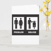 Lustiger Roller Karte (Gelbe Blume)