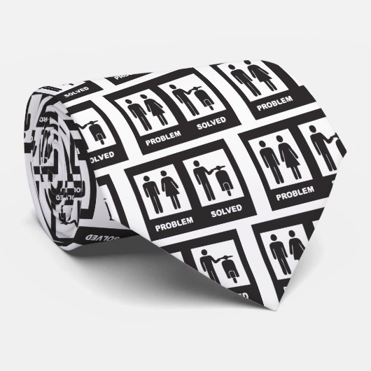 Lustiger Roller Krawatte (Gerollt)