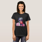 Lustiger Rosa Donald Trump Bubble Gum Yum Tee (Vorne ganz)