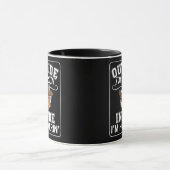 Lustiger roter Panda-Cowboy Tasse (Zentrum)