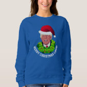 Lustiger roter sweatshirt (Vorderseite)