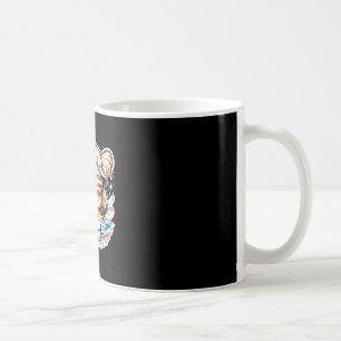 Lustiger roter weißer und Wuff-Malteserhund patrio Kaffeetasse