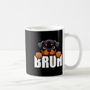 Lustiger Rottweiler Bruh Süßer Rottie Hundeliebhab Kaffeetasse