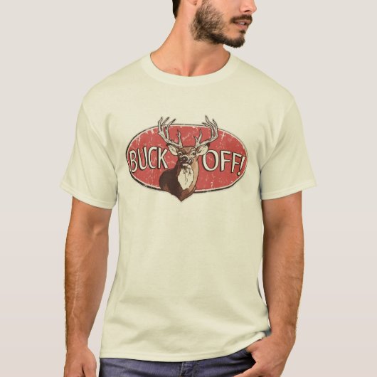 Lustiger Rotwild-Jäger-Gang durch Mudge Studios T-Shirt (Vorderseite)